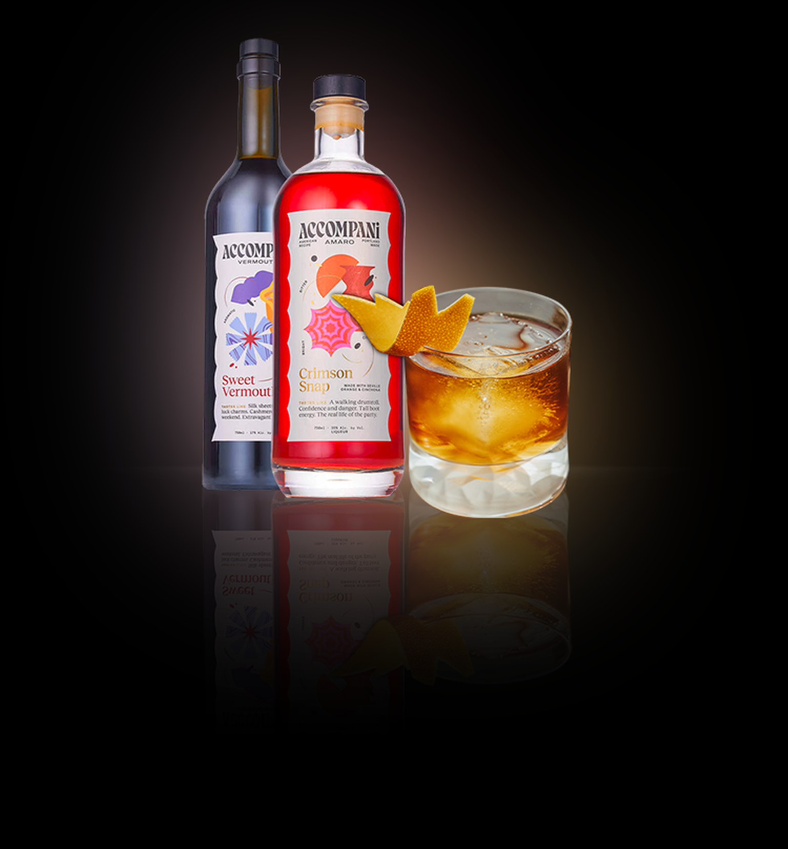 The Accompani Boulevardier Cocktail